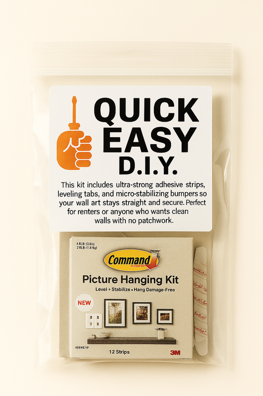 No-Drill Photo Hanging Kit